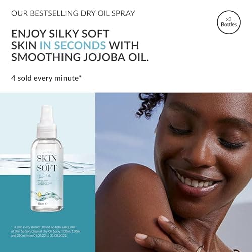 Avon Skin So Soft Dry Oil Spray 150ml (Pack of 3) — view 2