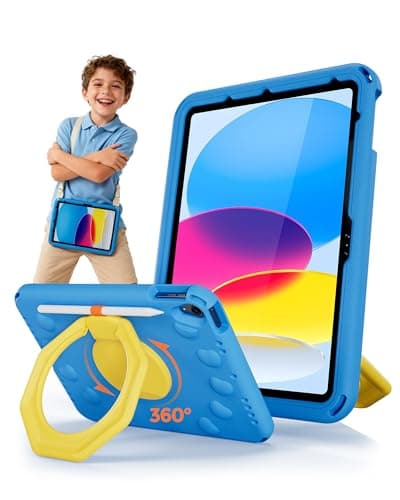 ProCase Kids Case for iPad 11th(A16)/10th, iPad Air 11" M4/M3/M2, Air 5/4th