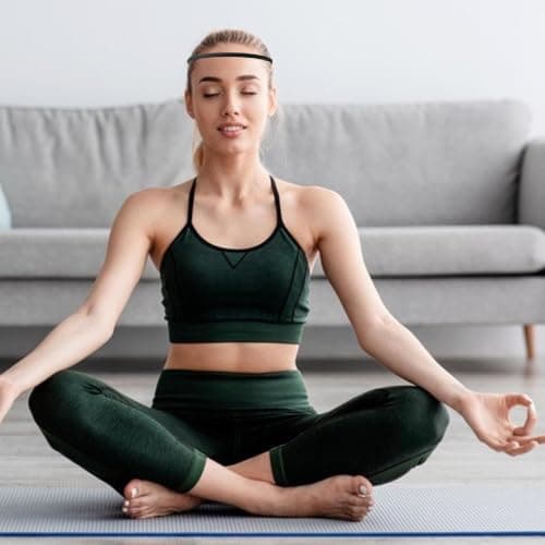 Workout Headband - Silicone Elastic Sports Hair Band | Non Slip Sweat Wicki — view 4