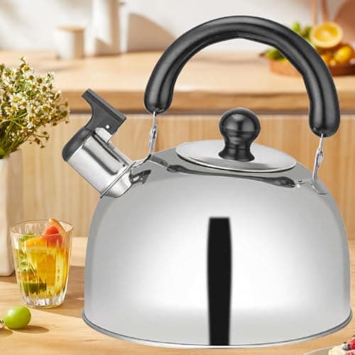 Ram© 3L Heavy Duty Camping Kettle Gas Stove Portable Tea Pot — view 5