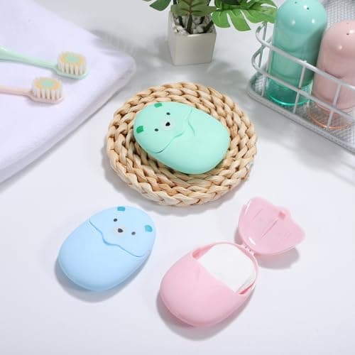 3 Pcs Travel Paper Soap Sheets Back to School Decorations for Hiking — view 6