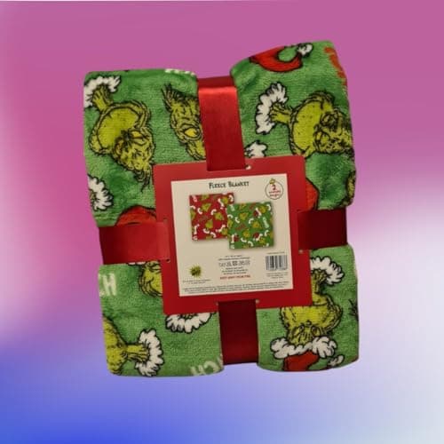 Divas World Soft Fleece Throw Blanket 127x152cm Cozy Warm Lightweight Printed Design Plush Sofa Bed Travel Cover Ultra Comfortable Snuggly Winter Home Accessory (Green) — view 4