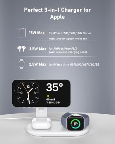 3 in 1 Wireless Charging Station for Apple — view 6