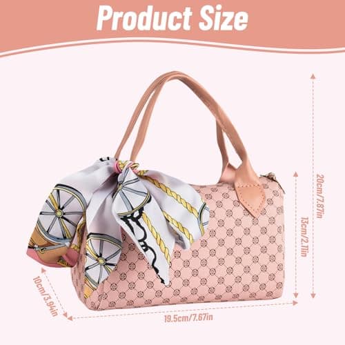 Play Handbag Set with Pretend Makeup – Cute Purse Toy for Kids with Accessories, Girls Birthday, Fun Makeup and Role Play Travel Toy Gift Presents for Toddlers Little Girls Age 3 4 5 6 7 8 — view 2