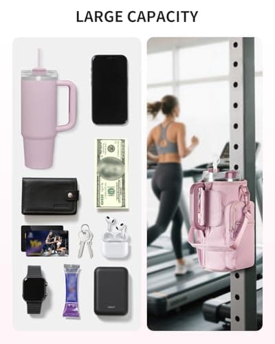 Sportsnew Stanley Tumbler Carrier Insulated Magnetic Water Bottle Bag — view 3