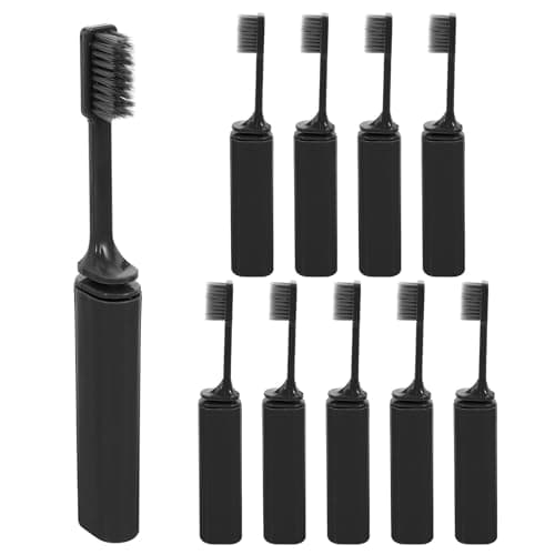 Folding Toothbrush Portable Travel Kit for Camping and Back to School