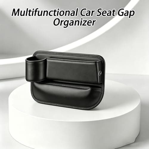 2-Pack Car Seat Gap Filler Organiser, Gap Block Pro for Cars, Car Gap Fillers in Between Seats, Car Travel Accessories for Long Trips, Gap Filler Car Organiser Seat Gap Filler ﻿ — view 6