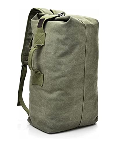 OAREA Large Capacity Travel Climbing Bag Tactical Military Backpack Women Army Bags Canvas Bucket Bag Shoulder Sports Bag