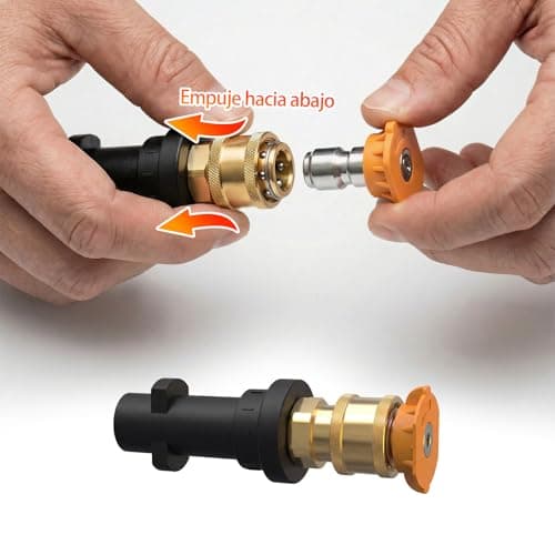 Stone Banks Pressure Washer Gun Adapter with 1/4'' Quick Connect Female Fitting Compatible with Karcher/Kärcher K Series K2, K3, K4, K5, K6, K7 High Pressure Washer — view 6