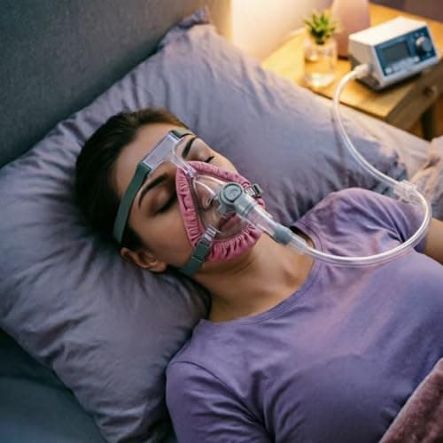 CPAP Mask Liners, Soft Reusable Cotton Cushion Covers for ResMed F20 F10 — view 6