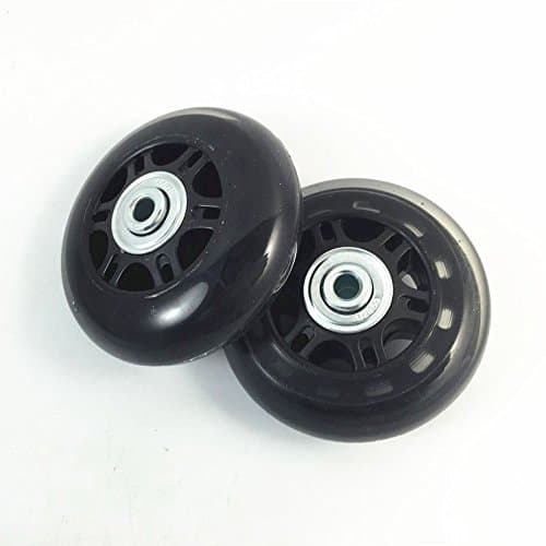 DOREKIN 2 Set Luggage Suitcase Replacement Wheels Axles and Wrench Repair Set OD 68mm — view 3
