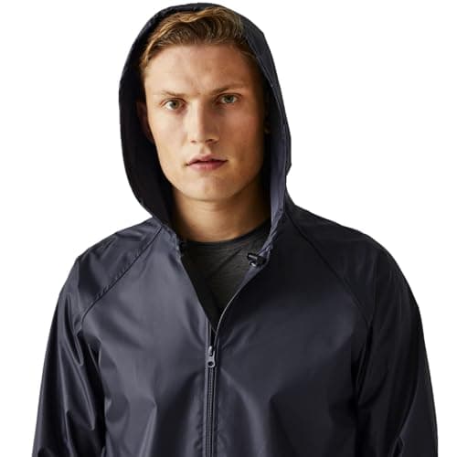 Regatta Unisex Adults Stormbreak Waterproof Jacket Unlined Hooded Rain Coat — view 4