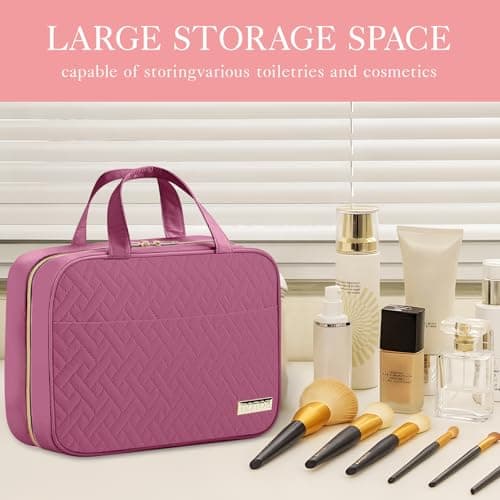 HOTOR Hanging Travel Toiletry Bag Women Essentials,Makeup Wash Bag — view 2