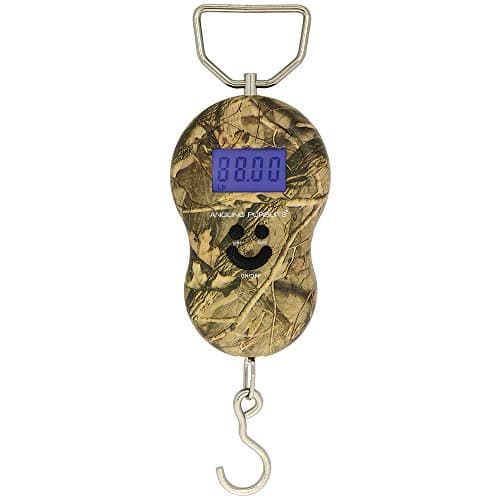 Carp Fishing Camo Digital Folding Weigh Scales Handles 88lb / 40kg Sling & Case — view 2