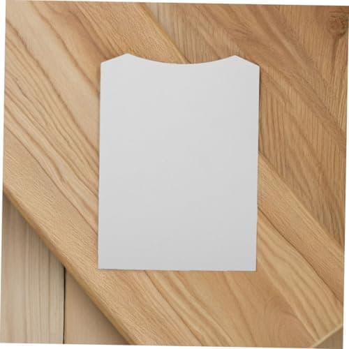 MUCKLILY 50pcs Shirt Cardboard Inserts Foldable Shirt Packing Inserts for Clothing Packaging T Folding Board for Retail Display Laundry Organisation and Diy Packing — view 5