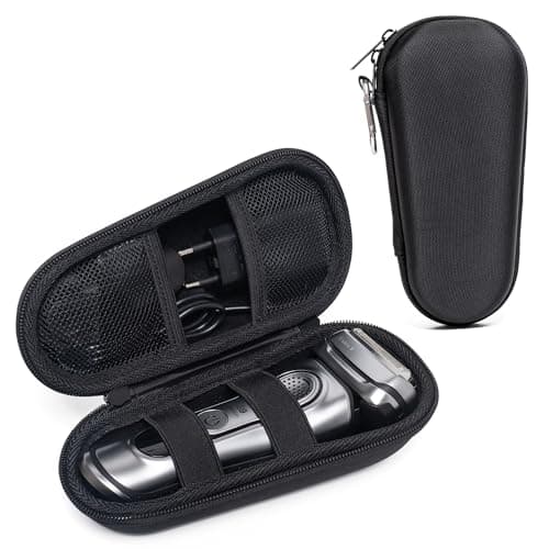 Braun series Travel Case for 3, 5, 7, 9 Electric Shavers, Black