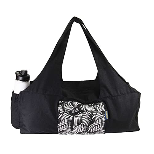 Yoga-Mad Large Yoga Mat Bag | Full Zip Yoga Bag with Bottle Holder | Unisex Carrier | Stores Mat and Accessories | Suitable for Pilates, Yoga, Gym, Fits Most Mat Sizes — view 4