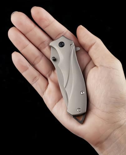 LINMOHERUI 1 Pieces Folding Tool, Multi Tool with Cutting Function,Stainless Steel Folding Multitool Survival Equipment,Pocket Gadgets for Men Outdoor, Camping, Hiking — view 4