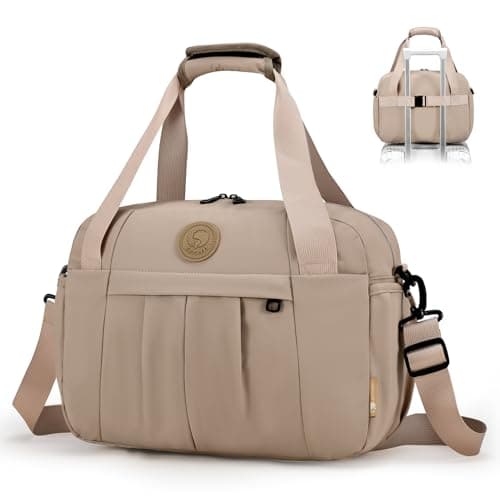 SUCIKORIO 40x30x15cm British Airways Jet2 Cabin Bags Underseat with Wet Pocket, 18L Waterproof Travel Duffle Bag Hand Luggage Bag Overnight Hospital Weekend Bags Carry On Airport for Planes