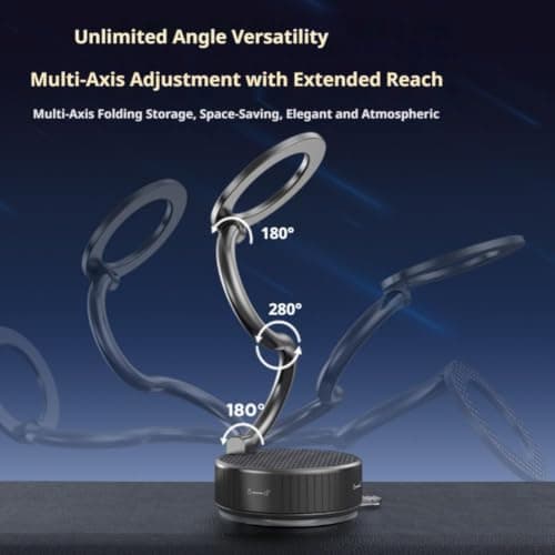 Magnetic Car Phone Holder-Magnetic Phone Holder for Car with Extendable Arm — view 6