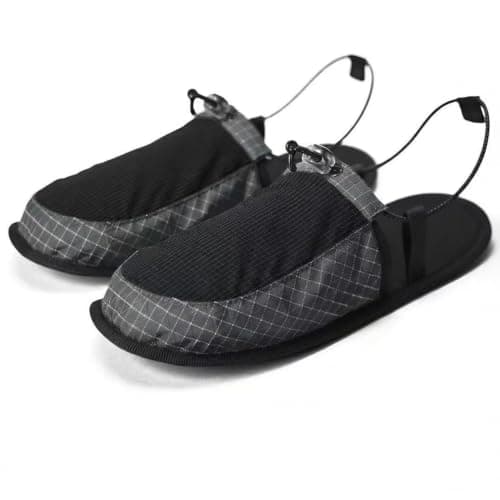 Foldable Shoes, Travel Slippers, Quick-Dry Non-Slip Shower Shoes, Women Men