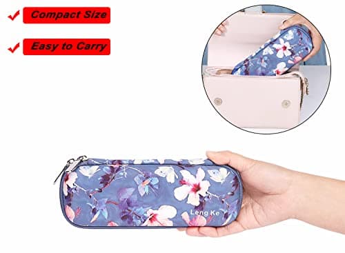 JAKAGO EVA Compact Insulin Cooler Travel Hard Case with 2 Ice Pack — view 3