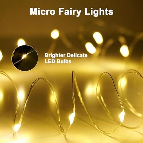 Wine Bottle Lights with Cork 4 Pcs Warm White Fairy Lights Battery Operated — view 5