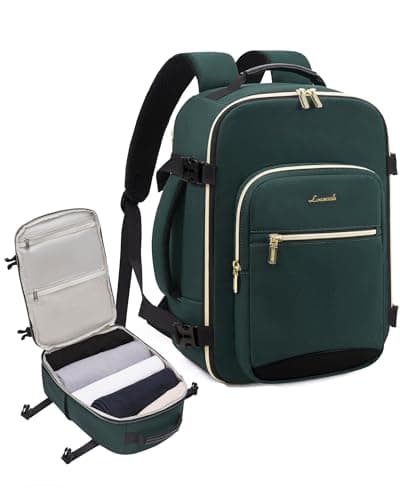 LOVEVOOK Cabin Bags 40x30x20 for Ryanair Underseat Carry-On Travel Backpack