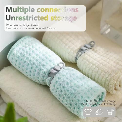 Data Cable Organizer, Elastic Reusable Silicone Cable Straps Cord Organizer for Bundling and Fastening Earphone, Phone Charger (12 PCS) — view 2