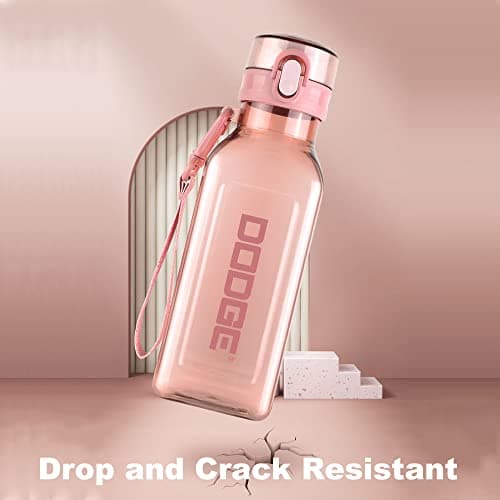 DSYSC Sports Water Bottle 700ml, Leakproof and BPA Free Drinks Bottle, Gym Water Bottle, Waterbottle for Travel Picnic Camping Hiking (Pink) — view 4
