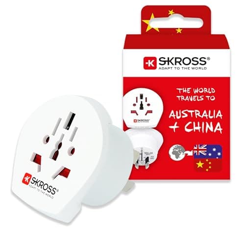 SKROSS World to Australia/China Travel Adapter