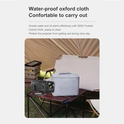 Dedjgoo Projector Bag Water- Oxford Cloth Case for Travel Compact — view 5