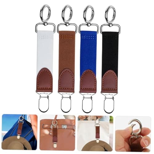 Healeved 4pcs Elastic Hat Clips for Travel Outdoor Accessories — view 5