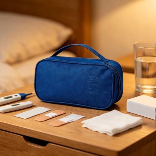 YUYTE Portable Emergency Bag 23x13.5cm Oxford Cloth Multi Compartment — view 6
