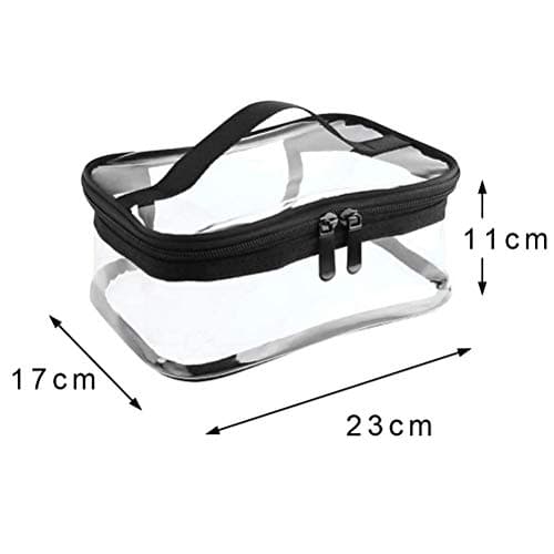 Clear Make up Bag, Waterproof Men and Women Travel Toiletry Bag — view 3