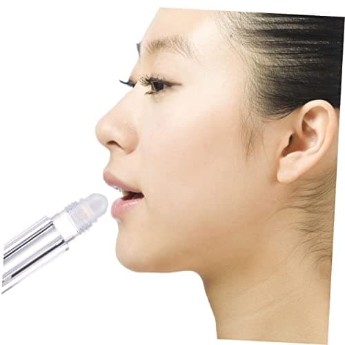 WOONEKY 6.5ml Refillable Lip Oil Roller Bottle Plastic 10 Pack with Lid — view 2
