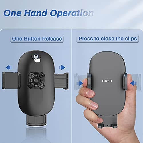 OQTIQ Car Phone Mount with Gooseneck for Windshield & Dashboard — view 2