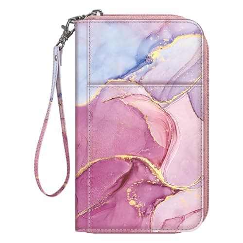 FINTIE Passport Holder Travel Wallet for Family