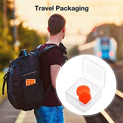 Frienda 21 Pairs Silicone Ear Plugs for Sleeping — view 6