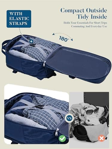 For Easyjet Cabin Bag 45x36x20 Underseat Travel Backpack Hand Luggage Bag — view 4