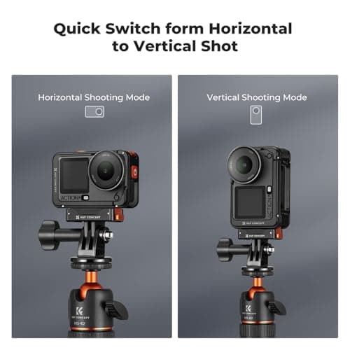 K&F CONCEPT 1-Pk Magnetic Quick Release Adapter Mount for DJI Osmo Action 6 — view 6