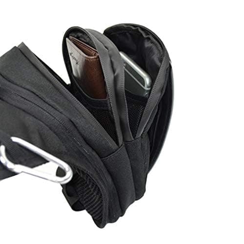 Motorcycle Drop Leg Bag Oxford Waist Pack for Men Women Bum Hip Fanny Belt Purse Pouch Outdoor Travel Hiking Cycling Thigh Daypack — view 5