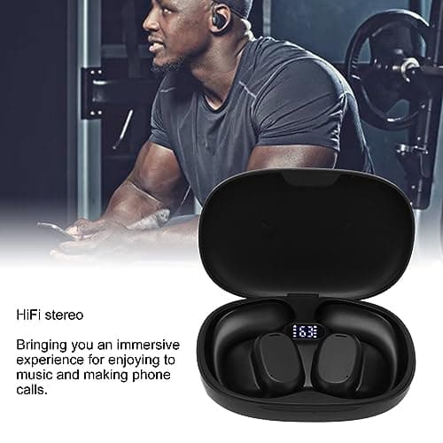 Language Translator Earbuds, Bluetooth 5.3 Real Time Language Translator Device with 144 Languages & Accents, Smart Voice Language Translation Headphones Earphone for Music Business Travel (Black) — view 3