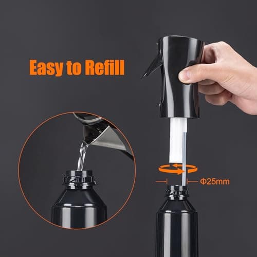 GRIFEMA Continuous Spray Bottle, 200ml Fine Mist Water Spray Bottle — view 5