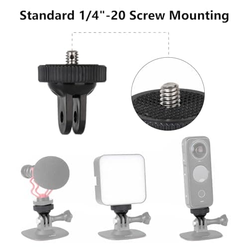 HSU Grab Bag Basic Camera Accessories Mount Kit for GoPro Action Cameras — view 4