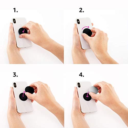 Nordic Walking is calling - Pole Walking Nordic Walking PopSockets Swappable PopGrip — view 4