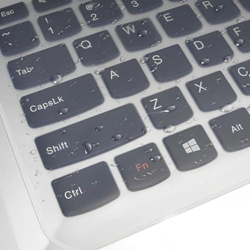 Keyboard Cover,Universal Silicone Keyboard Protective Film Cover Anti Dust Waterproof Keyboard Protector Silicone Protective Cover Compatible with 15-17 inch Laptops,Notebooks,Netbooks,Etc. — view 6
