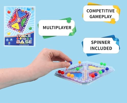 HENBRANDT 6 x Classic Travel Games - Set of 6 Assorted Games - Portable Compact Games for Kids Adults Family Fun Party Entertainment Holidays — view 4