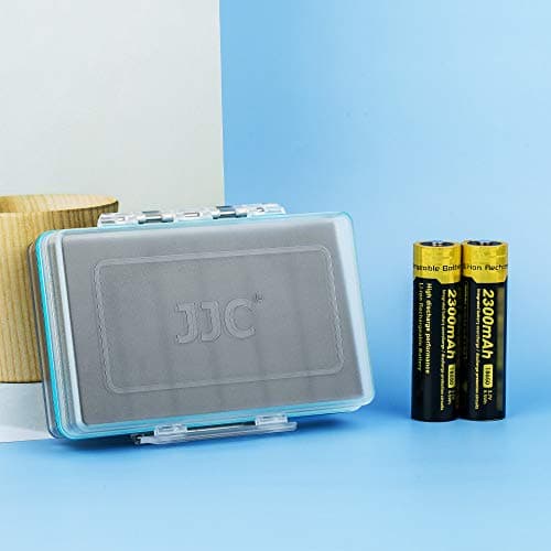JJC 18650 Battery Organizer Hard Case Portable Carrying Organiser — view 2