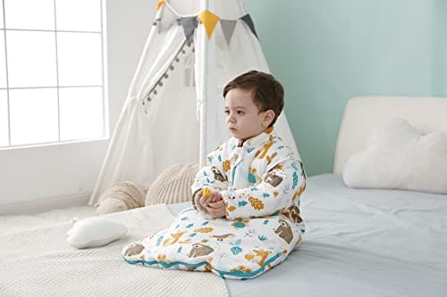 MIKAFEN Baby Winter Sleeping Bag Kids Sleeping sack 3.5 Tog Cotton Sleeping sack Various Sizes from Birth to 4 Years Old — view 5